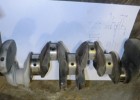 Коленвал трактора, детонационное напыление порошком Castolin Rototec 19400