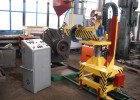 Установка для наплавки крановых колес